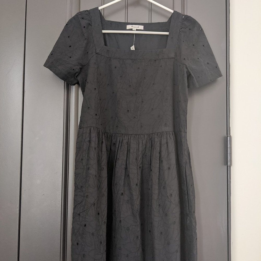 NWT Madewell Eyelet Allie Mini Dress